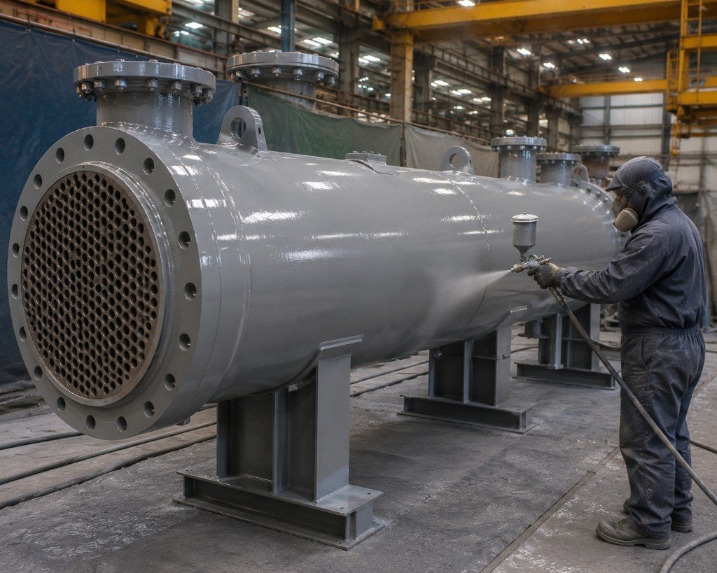 Spray painting process equipment